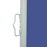vidaXL Auvent latéral rétractable 160 x 500 cm Bleu