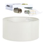 Smartwares Plafonnier 20x20x10 cm Blanc