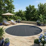 vidaXL Couverture de piscine solaire de haute qualité Ø 250 cm 200 μm