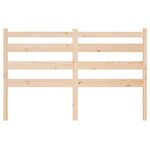 vidaXL Tête de lit 126x4x100 cm Bois massif de pin