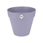 Pot de fleur Loft Urban Rond avec roues - Violet Ø 48.5 x hauteur 45 cm - Extérieur 100  recyclé