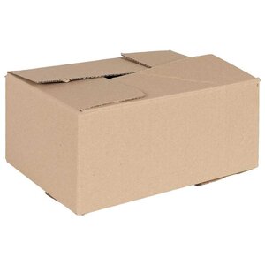 vidaXL Boîte Pliable 50 Pièces Naturel 30 x 21 5 x 14 cm Carton