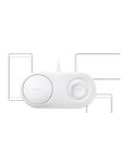 Samsung chargeur sans fil duo - usb type - chargeur inclus blanc