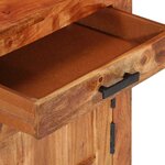 vidaXL Buffet Marron 100 x 30 x 50 cm Bois d'acacia massif