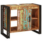 vidaXL Meuble sous-vasque de salle de bain avec porte