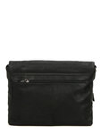 Besace homme classic  en cuir - KATANA - L36.5 x H30.0 x P11.5 cm - 21164-Noir