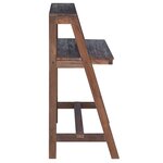 vidaXL Bureau Marron 90 x 50 x 103 cm Bois Recyclé Solide