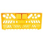 vidaXL Panneau porte-outils 500x1000 mm 50 crochets PP