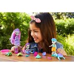 Enchantimals - famille tortue et accessoires - poupée