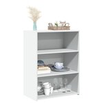 vidaXL Buffet blanc 70x41x93 cm bois d'ingénierie