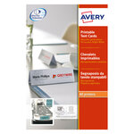 Paquet de 20 chevalets imprimables 190g/m² - format 210 x 60 mm AVERY ZWECKFORM