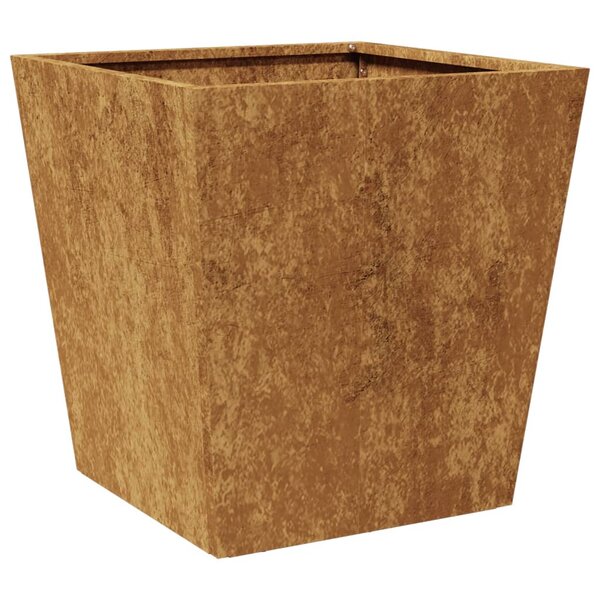 vidaXL Jardinière 40x40x40 cm acier résistant aux intempéries
