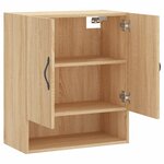 vidaXL Armoire murale chêne sonoma 60x31x70 cm bois d'ingénierie