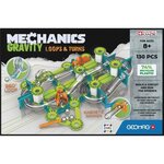 GEOMAG MECHANICS, GRAVITY 130 pcs, construction magnétique, jeux éducatifs, Jouet pour enfants des 8 ans, GMV01