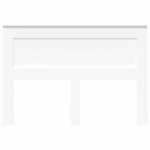 vidaXL Tête de lit Chêne noir 140 cm Bois d'ingénierie