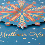 Carte De Vœux Noël Chic Boule Etoile - Draeger paris