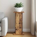 vidaXL Support de Plante Bois ancien 30 5 x 30 x 60 5 cm