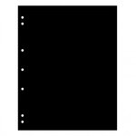 Intercalaires pour les albums Numis Leuchtturm. Couleur - Noir