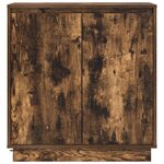 vidaXL Buffet Chêne fumé 71 x 34.5 x 75 cm Bois d'ingénierie