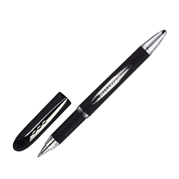 Stylo roller uni ball jet stream rétractable 1 mm - noir - uni-ball