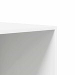 vidaXL Garde-robe Blanc 100x50x200 cm Bois d'ingénierie
