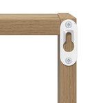 vidaXL Étagères Murales 2 Pièces Chêne artisanal 26 x 15 x 26 cm