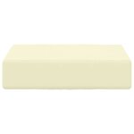 vidaXL Coussin de Siège d'Extérieur Crème 40 x 40 x 8 cm