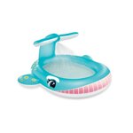Intex piscine à pulvérisation forme de baleine 201x196x91 cm