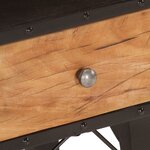 vidaXL Table de chevet 40 x 30 x 50 cm Bois de récupération massif