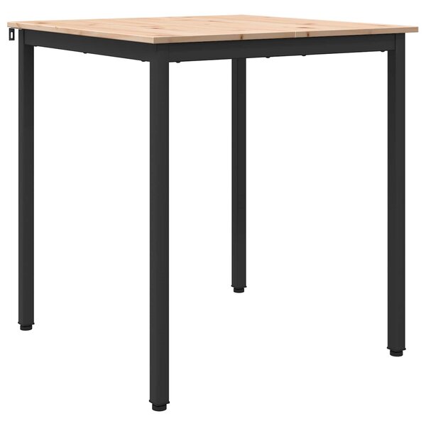 vidaXL Table de salle à manger / Table de repas Naturel
