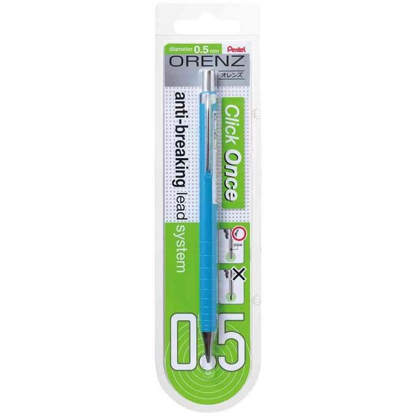 Porte-mines ORENZ  0 5 mm  bleu ciel PENTEL