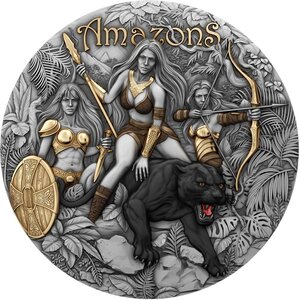 Pièce de monnaie en Argent 5 Dollars g 62.2 (2 oz) Millésime 2025 Eternal Sisters  S