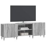 vidaXL Meuble TV Sonoma gris 150 x 31 x 52 cm Bois d'ingénierie