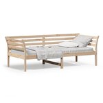 vidaXL Lit de jour 100x200 cm bois de pin massif