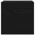 vidaXL Ensemble meuble TV 7 Pièces Chêne noir 100 x 30 x 30 cm