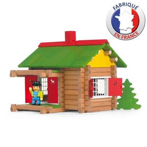 JEUJURA - Mon Chalet en Bois 100 pieces