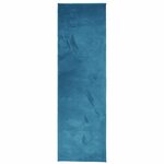 vidaXL Tapis OVIEDO à poils courts turquoise 80x250 cm
