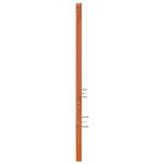 vidaXL Tête de lit Marron cire 80.5 x 4 x 104 cm Bois massif en pin