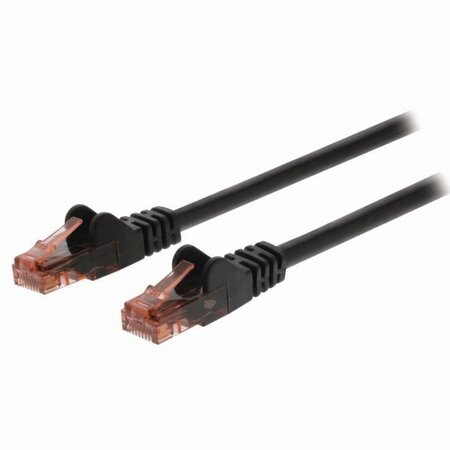 NEDIS Cat 6 UTP Network Cable - RJ45 Male - RJ45 Male - 0.5 m - Noir