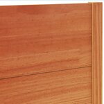 vidaXL Tête de lit cire marron 160 cm bois massif de pin
