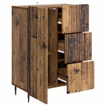 vidaXL Buffet Bois ancien 66 x 34 5 x 91 5 cm Bois d'ingénierie