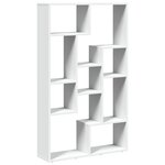 vidaXL Bibliothèque blanc 72x20x120 cm bois d'ingénierie