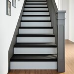 vidaXL Marches d'escalier 8 Pièces marron foncé 80x25x2 cm chêne massif