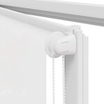 vidaXL Store enrouleur de douche 130x240 cm largeur du tissu 126 cm