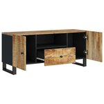 vidaXL Meuble TV 105x33 5x46 cm bois de manguier et d'ingénierie