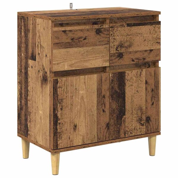 vidaXL Buffet Bois Ancien 60 x 35 x 70 cm Bois d'ingénierie