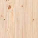 vidaXL Tête de lit 185 5x4x100 cm Bois massif de pin