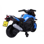 Moto Electrique 20W pour Enfant - 90L x 42l x 58H cm - Roulettes de soutien, Marche AV/AR, Phares fonctionnels, Bruitages moteur