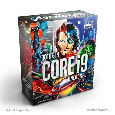 Intel core i9-10850k processeur 3 6 ghz 20 mo smart cache boîte