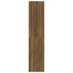 vidaXL Bibliothèque/Séparateur de pièce Chêne Marron 40x30x135 cm
